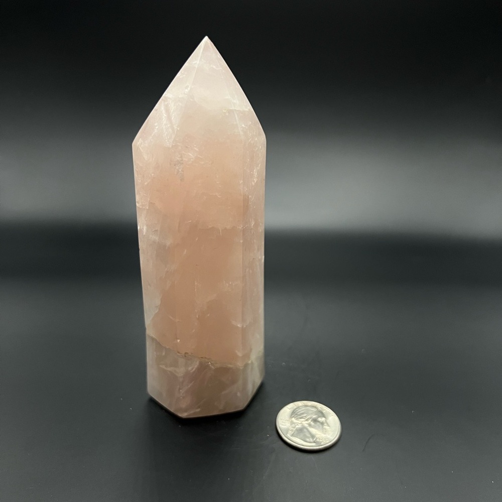 Rose Quartz pyramid tower